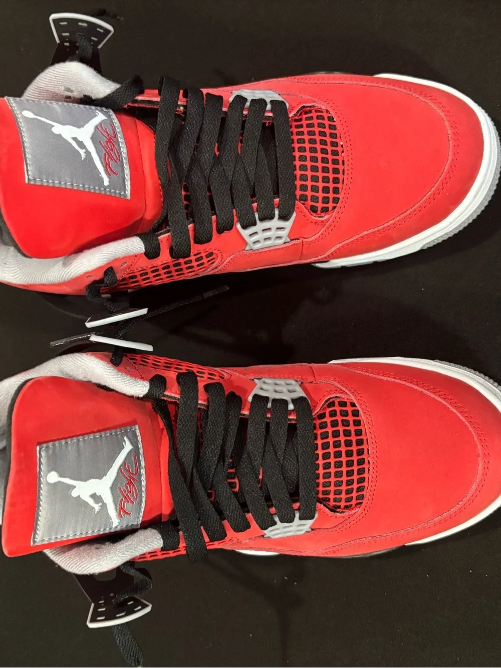 Jordan Air Jordan 4 Retro Toro Bravo Red Black White  FQ8138-600. Sz 9